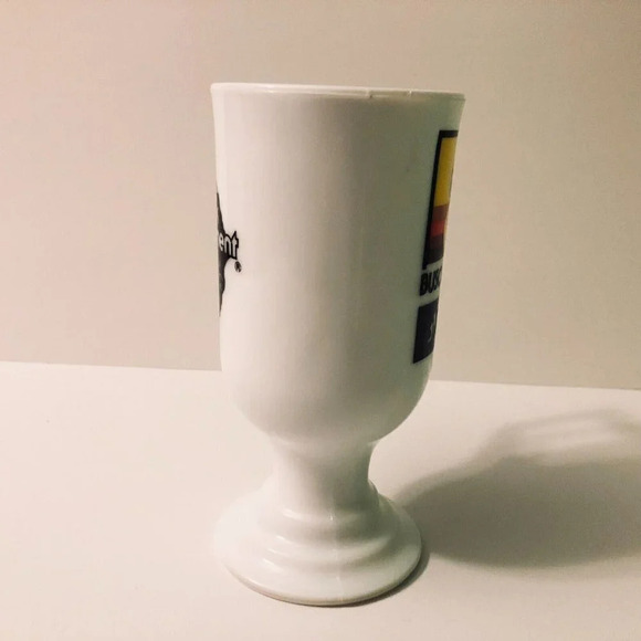 Vtg Busch Gardens The Dark Continent Milk Glass Mug - Picture 11 of 15